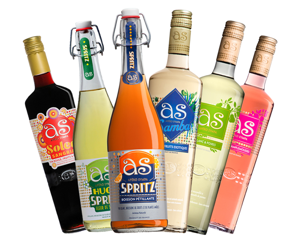 Gamme de bouteilles Apéro Sympa